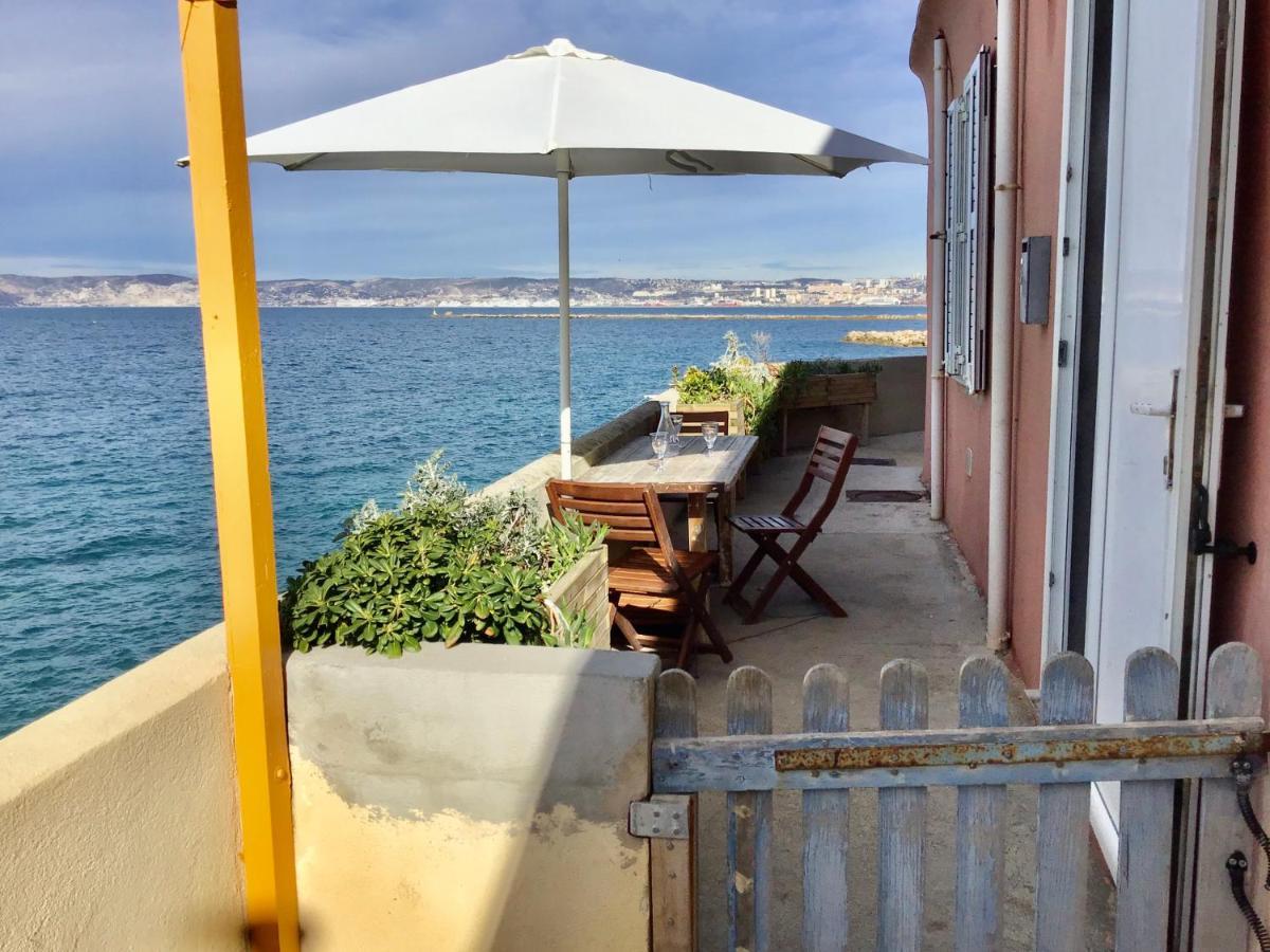Appartement Cabanon Marseillais 45 m2 sur l'eau à Malmousque à Marseille Extérieur photo